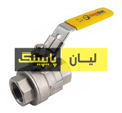 شیر گازی استنلس استیل 1000 وگ ساکت ولد دو تیکه استنلس استیل 316 اروپایی